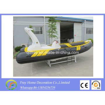 Rigid Boat 5.8m Inflatable Fibreglass Fishing Yacht